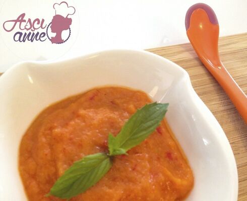 Pumpkin Puree with Capia Pepper for Babies (6+ Months)