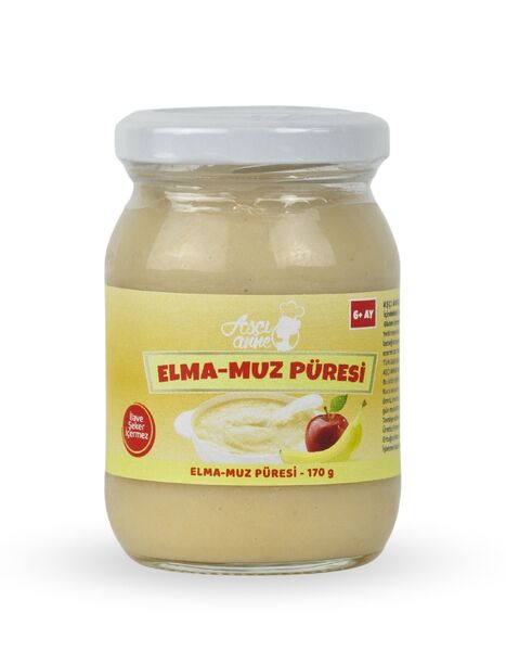 Apple-Banana Puree - 1