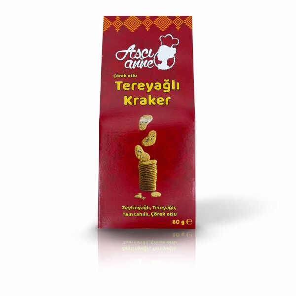 Aşçı Anne Çörek Otlu Tereyağlı Kraker - 1