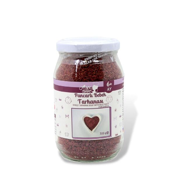 Baby Tarhana with Beetroot 300 G (Jar) - 1