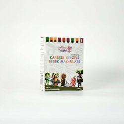 Bead Pasta with Goat's Milk and Mixed Vegetables (8+ Months) - 250 G - 4