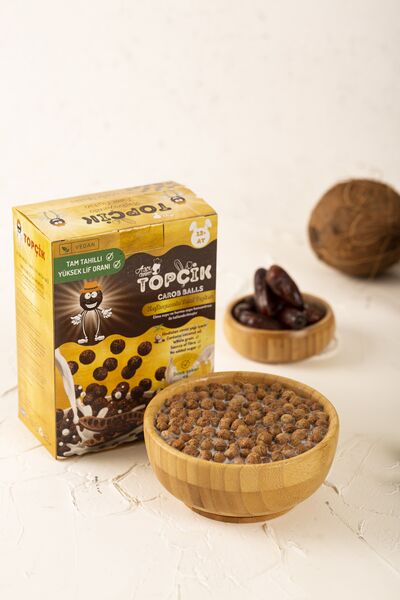 TOPÇİK (12+Ay) - 180 G - Carob Cereal Balls - 4