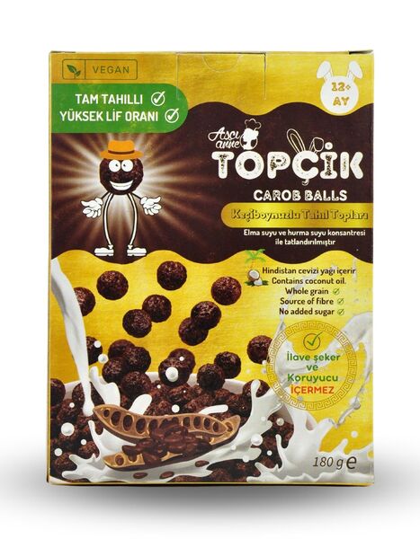 TOPÇİK (12+Ay) - 180 G - Carob Cereal Balls