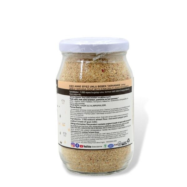 Baby Tarhana with Siyez Flour 300 G (Jar) - 2