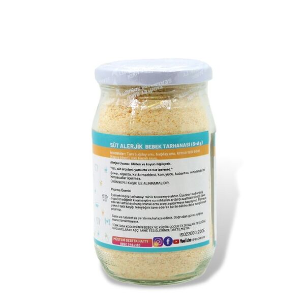 Milk Allergic Baby Tarhana 300 G (Jar) - 2