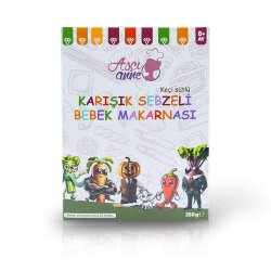 Perlennudeln mit Ziegenmilch und gemischtem Gemüse (ab 8 Monaten) - 250 g - Aşçı Anne