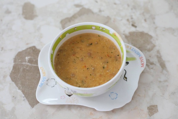 Yeşil Mercimekli Tarhana Çorbası (8+ Ay)